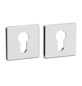 Накладка под цилиндр ET.K.EST.Q52 CP-8 хром