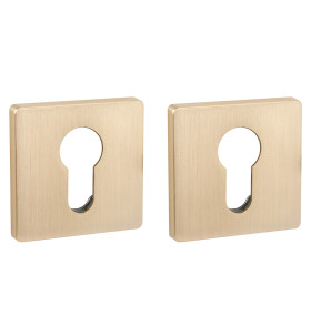 Накладка под цилиндр ET.K.SL52 (ET SL) SSG-39 сатинированное золото