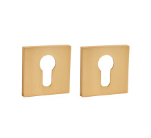 Накладка под цилиндр ET.K.JS51 (ET JS) SSG-39 сатинированное золото