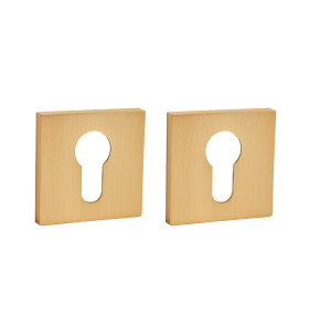 Накладка под цилиндр ET.K.JS51 (ET JS) SSG-39 сатинированное золото