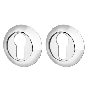 Накладка под цилиндр ET.R.LD54 (ET-1) CP-8 хром