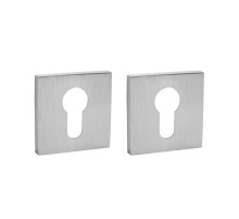 Накладка под цилиндр ET.K.JS51 (ET JS) SSC-16 сатинированный хром