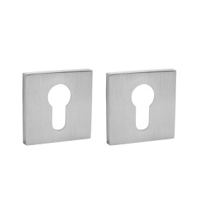 Накладка под цилиндр ET.K.JS51 (ET JS) SSC-16 сатинированный хром