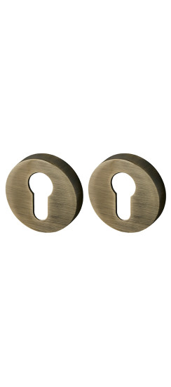 Накладка под цилиндр ET.R.URB52 (ET URB) АВ-7 бронза | ZAMAK