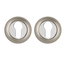 Накладка под цилиндр ET.R.TL54 (ET TL) SN/CP-3 матовый никель/хром