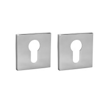 Накладка под цилиндр ET.K.JS51 (ET JS) CP-8 хром