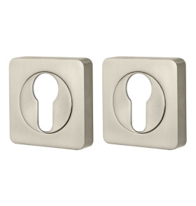 Накладка под цилиндр ET.K.SQ52 (ET/SQ) SN-3 матовый никель