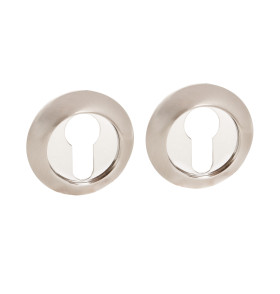 Накладка под цилиндр ET.R.RM54 (ET RM) SN/CP-3 матовый никель/хром