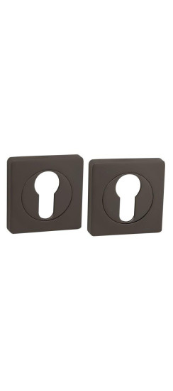 Накладка под цилиндр ET.K.ZQ51 (ET ZQ) GR-23 графит | ZAMAK