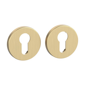 Накладка под цилиндр ET.R.EST.R52 SSG-39 сатинированное золото