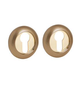 Накладка под цилиндр ET.R.RM54 (ET RM) AB/GP-7 бронза/золото