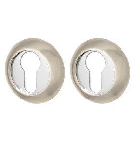 Накладка под цилиндр ET.R.LD54 (ET-1) SN/CP-3 матовый никель/хром