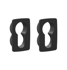 Накладка под цилиндр ET.K.EL.Q27 BL-24 черный