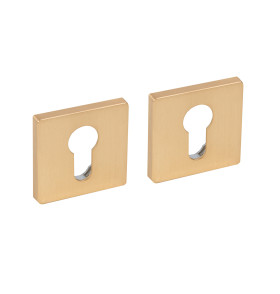 Накладка на цилиндр ET.K.ZL52 SSG-39 сатинированное золото