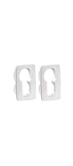 Накладка под цилиндр ET.K.EL.Q27 SSC-16 сатин.хром | Алюминий