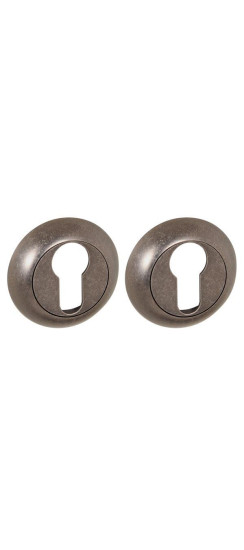 Накладка под цилиндр ET.R.ZR54 (ET ZR) OS-9 античное серебро | ZAMAK