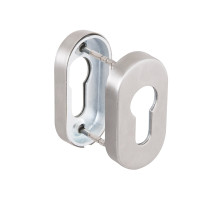 Накладка под цилиндр ET.R.DSS304-02P (DSS-02P-ET) INOX 304 (овальнове основание)