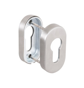 Накладка под цилиндр ET.R.DSS304-02P (DSS-02P-ET) INOX 304 (овальнове основание)