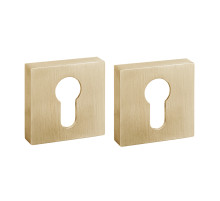 Накладка под цилиндр ET.K.DM51 (ET DM) SSG-39 сатинированное золото