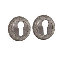 Накладка под цилиндр ET.R.SM58 (ET SM) AS-3 античное серебро