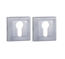 Накладка под цилиндр ET.K.QL52 (ET QL) SSC-16 сатинированный хром