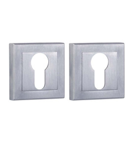 Накладка под цилиндр ET.K.QL52 (ET QL) SSC-16 сатинированный хром