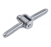 Петля ввертная ПВв-1 цинк белый