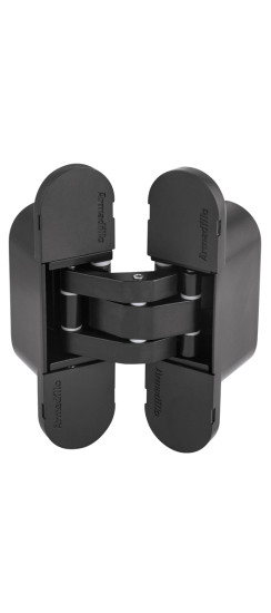 Петля скрытой установки U3D6000 BL (11160UN3D) черный | ZAMAK, 111,3x28,9x34