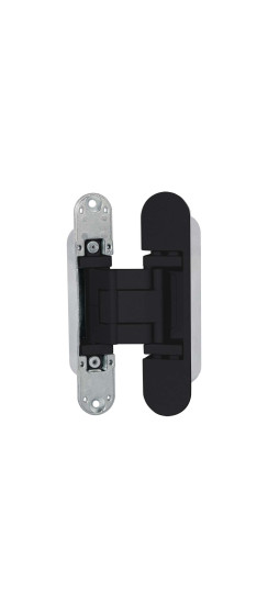 E30200.64.93 (черный) петля ECLIPSE 4.1 (4 накладки в комплекте) | ZAMAK, 154x34x38