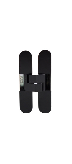 E30200.02.93.567 (черный) петля ECLIPSE 3.0 (4 накладки в комплекте) блистер | ZAMAK, 114,8х22,8х27