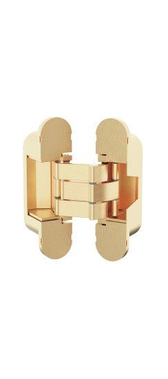 Петля скрытой установки U3D8000.VPG FSG флор. золото TECH | ZAMAK, 120х29х36