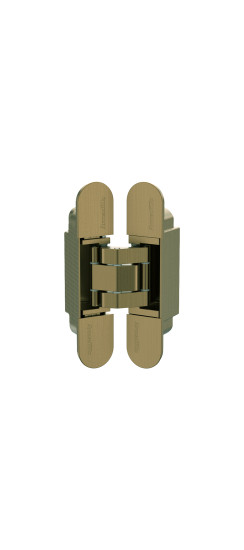Петля скрытой установки U3D3000.VPG AB бронза TECH | ZAMAK, 115х23х27