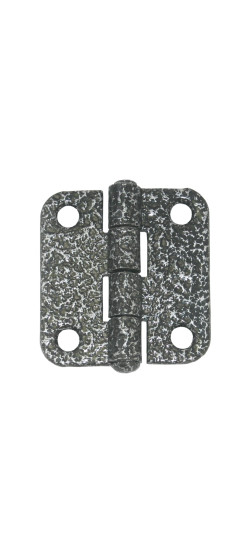 Петля накладная ПН5-40 пол.серебро | Сталь, 40x40x1,5 мм