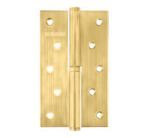 Петля съемная IN5430SR-BL SB правая (413/BL-5 125x75x2,5) мат.золото БЛИСТЕР