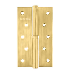 Петля съемная IN5430SR-BL SB правая (413/BL-5 125x75x2,5) мат.золото БЛИСТЕР