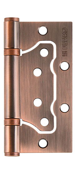 Петля универсальная без врезки IN4500W-BL AC (500-2BB/BL 100x2,5) медь БЛИСТЕР | Сталь, 100x51x2,5 мм