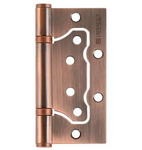 Петля универсальная без врезки IN4500W-BL AC (500-2BB/BL 100x2,5) медь БЛИСТЕР