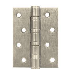 Петля универсальная IN4500UC-BL SN 102x76x3 INOX304  матовый никель БЛИСТЕР