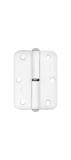 Петля накладная ПН1-85 белая, правая ПОДВЕС | Сталь, 85x67,5x2 мм