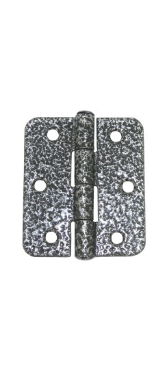 Петля накладная ПН5-60 пол.серебро | Сталь, 60x40x1,5 мм