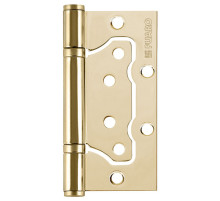 Петля универсальная без врезки IN4500W-BL PB (500-2BB/BL 100x2,5) латунь БЛИСТЕР