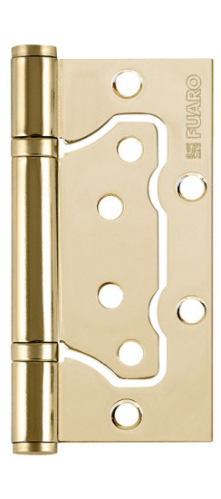 Петля универсальная без врезки IN4500W-BL PB (500-2BB/BL 100x2,5) латунь БЛИСТЕР | Сталь, 100x51x2,5 мм