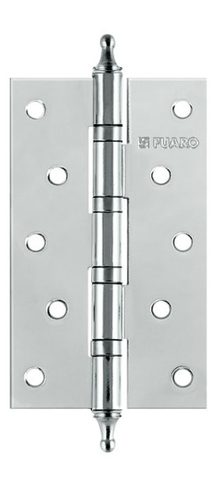 Петля универсальная IN5400UA-BL CP (4BB/A/BL 125x75x2,5) хром БЛИСТЕР | Сталь, 125x75x2,5 мм