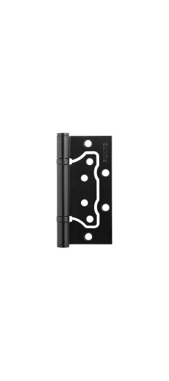 Петля универсальная без врезки IN4200W/IND BL (тех.упаковка) черный | Сталь, 100х76,5х2,5 мм