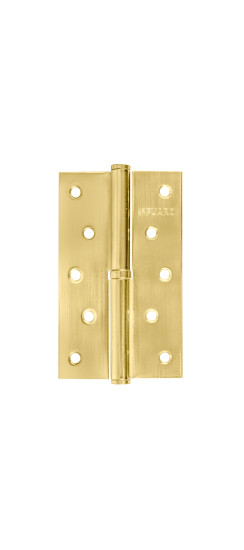 Петля съемная IN5430SL-BL SB левая (413/BL-5 125x75x2,5) мат. золото БЛИСТЕР