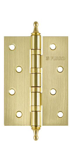 Петля универсальная IN4400UA-BL SB (4BB/A/BL 100x75x2,5) мат. золото БЛИСТЕР | Сталь, 100x75x2,5 мм