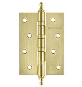 Петля универсальная IN4400UA-BL SB (4BB/A/BL 100x75x2,5) мат. золото БЛИСТЕР