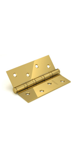 Петля универсальная IN5400U-BL PB (4BB/BL 125x75x2,5) латунь БЛИСТЕР | Сталь, 125x75x2,5 мм