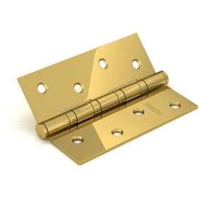 Петля универсальная IN5400U-BL PB (4BB/BL 125x75x2,5) латунь БЛИСТЕР