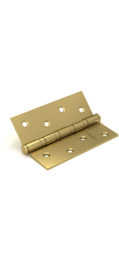 Петля универсальная IN5400U-BL SB (4BB/BL 125x75x2,5) мат. золото БЛИСТЕР | Сталь, 125x75x2,5 мм